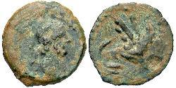 1/4 Obolo Impero romano (27BC-395) Bronzo Antonino Pio  (86-161)