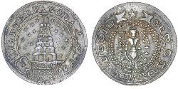 1/4 Pagoda Britische Ostindien-Kompanie (1757-1858) Silber 