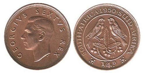 1/4 Penny South Africa (1910 - )  