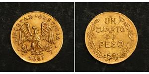 1/4 Peso 墨西哥 金 