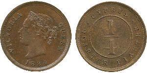 1/4 Piastre British Cyprus (1914–1960)  Victoria (1819 - 1901)