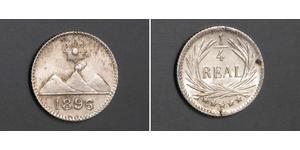1/4 Real Guatemala Silber 
