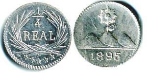 1/4 Real Guatemala Silber 