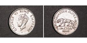 1/4 Rupee Britisch-Indien (1858-1947) Nickel 