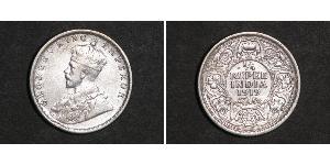 1/4 Rupee Britisch-Indien (1858-1947) Silber George V (1865-1936)