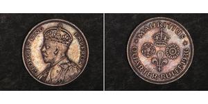 1/4 Rupee Mauritius 銀 