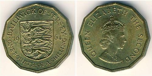 1/4 Shilling Jersey (1066 - ) Nickel 