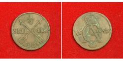 1/4 Skilling Schweden Kupfer Gustav IV. Adolf (Schweden) (1778 - 1837)