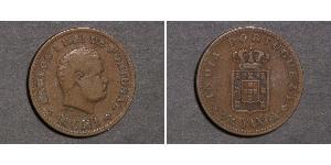 1/4 Tanga Portuguese India (1510-1961) Copper Carlos I of Portugal (1863-1908)
