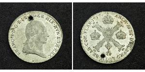 1/4 Thaler Saint-Empire romain germanique (962-1806) Argent Francis II, Holy Roman Emperor (1768 - 1835)