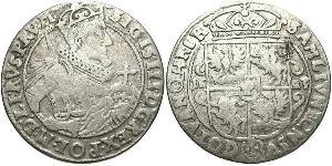 1/4 Thaler Confederazione Polacco-Lituana (1569-1795) Argento Sigismund III