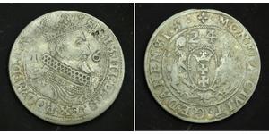 1/4 Thaler Confederazione Polacco-Lituana (1569-1795) / Danzica (1454-1793) Argento Sigismund III