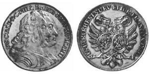 1/4 Thaler Elettorato di Baviera (1623 - 1806) Argento 