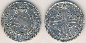 1/4 Thaler Germania Argento 