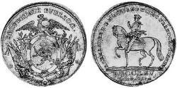 1/4 Thaler Principato di Ansbach (1398–1792) Argento Cristiano Federico di Brandeburgo-Ansbach(1736 – 1806)