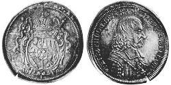 1/4 Thaler Principato vescovile di Bamberga (1245–1802) Argento 