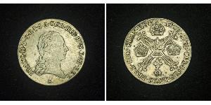 1/4 Thaler Sacro Romano Impero (962-1806) Argento Francis II, Holy Roman Emperor (1768 - 1835)