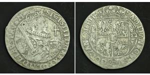 1/4 Thaler República de las Dos Naciones (1569-1795) Plata Sigismund III