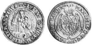 1/4 Thaler Duchy of Bavaria (907 - 1623) Silver Maximilian I, Elector of Bavaria (1573 – 1651)