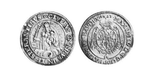 1/4 Thaler Duchy of Bavaria (907 - 1623) Silver Maximilian I, Elector of Bavaria (1573 – 1651)