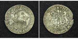 1/4 Thaler Polish-Lithuanian Commonwealth (1569-1795) / Gdansk  (1454-1793) Silver Sigismund III of Poland