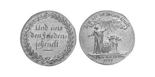 1/4 Thaler Principality of Ansbach (1398–1792) 銀 Charles Alexander, Margrave of Brandenburg-Ansbach (1736 – 1806)