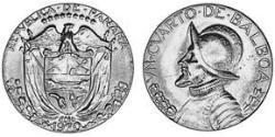 1/4 Бальбоа  Никель/Медь Нуньес де Бальбоа, Васко (1475 – 1519)