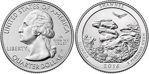 1/4 Долар США (1776 - ) Срібло Джордж Вашингтон