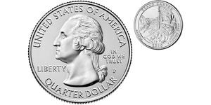 1/4 Долар США (1776 - ) Срібло Джордж Вашингтон