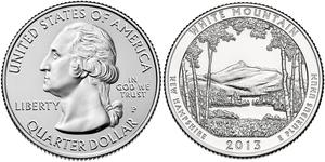 1/4 Долар США (1776 - ) Срібло Джордж Вашингтон