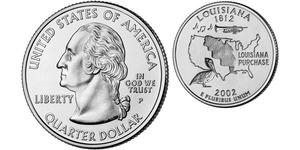 1/4 Долар США (1776 - ) Срібло Джордж Вашингтон