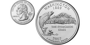 1/4 Долар США (1776 - ) Срібло Джордж Вашингтон