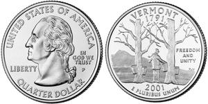 1/4 Долар США (1776 - ) Срібло Джордж Вашингтон