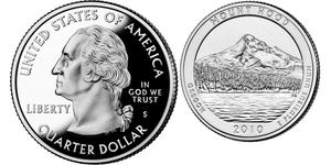 1/4 Долар США (1776 - ) Срібло Джордж Вашингтон