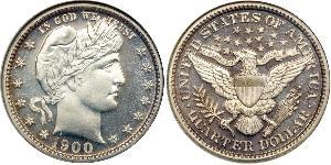 1/4 Долар / 25 Цент США (1776 - ) Мідь/Срібло 