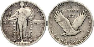 1/4 Доллар США (1776 - ) Серебро 