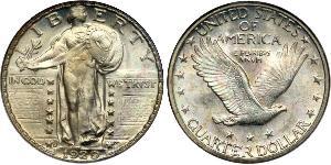1/4 Доллар США (1776 - ) Серебро 