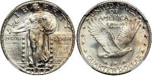 1/4 Доллар США (1776 - ) Серебро 