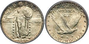 1/4 Доллар США (1776 - ) Серебро 