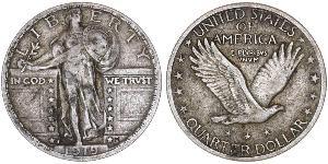 1/4 Доллар США (1776 - ) Серебро 