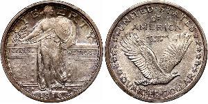 1/4 Доллар США (1776 - ) Серебро 