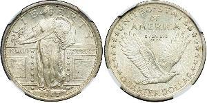 1/4 Доллар США (1776 - ) Серебро 
