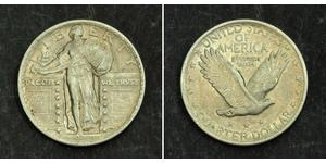 1/4 Доллар США (1776 - ) Серебро 