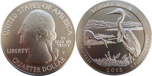 1/4 Доллар США (1776 - ) Серебро Джордж Вашингтон