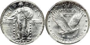1/4 Доллар США (1776 - ) Серебро 