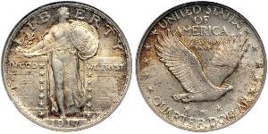 1/4 Доллар США (1776 - ) Серебро 
