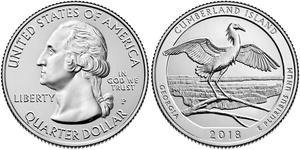 1/4 Доллар США (1776 - ) Серебро Джордж Вашингтон