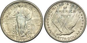 1/4 Доллар США (1776 - ) Серебро 
