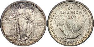 1/4 Доллар США (1776 - ) Серебро 