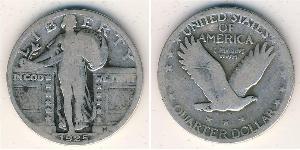 1/4 Доллар США (1776 - ) Серебро 